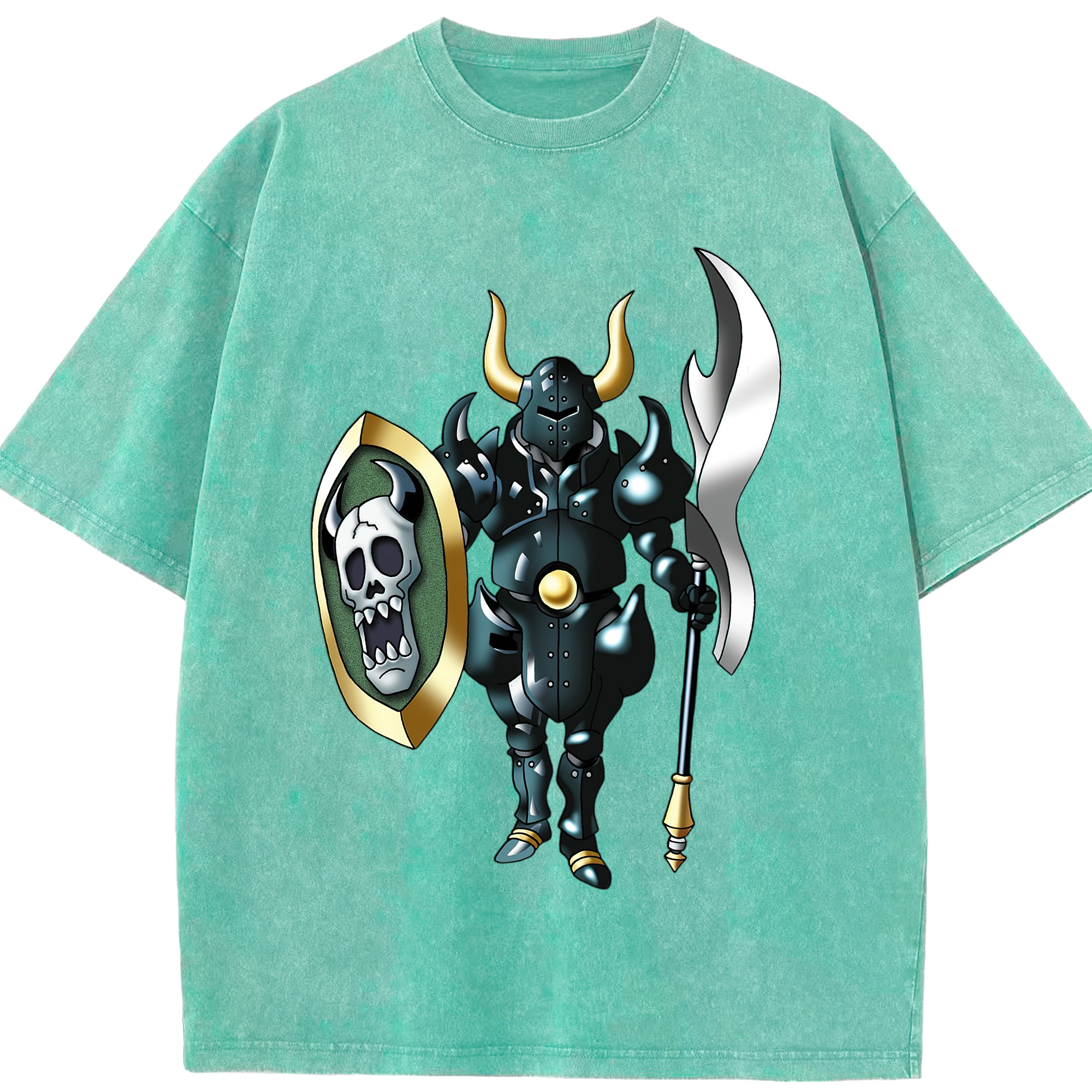 （画像用） ドラゴンクエスト Doragon Kuesuto Dragon Quest 綿100% ヴィンテージ風 半袖Tシャツ（フロントプリント）